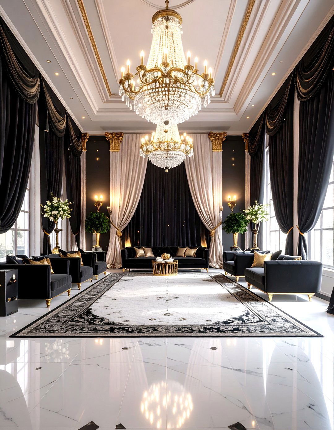 Vintage Hollywood Glamour Party Decorations - 20 Party Decoration Ideas
