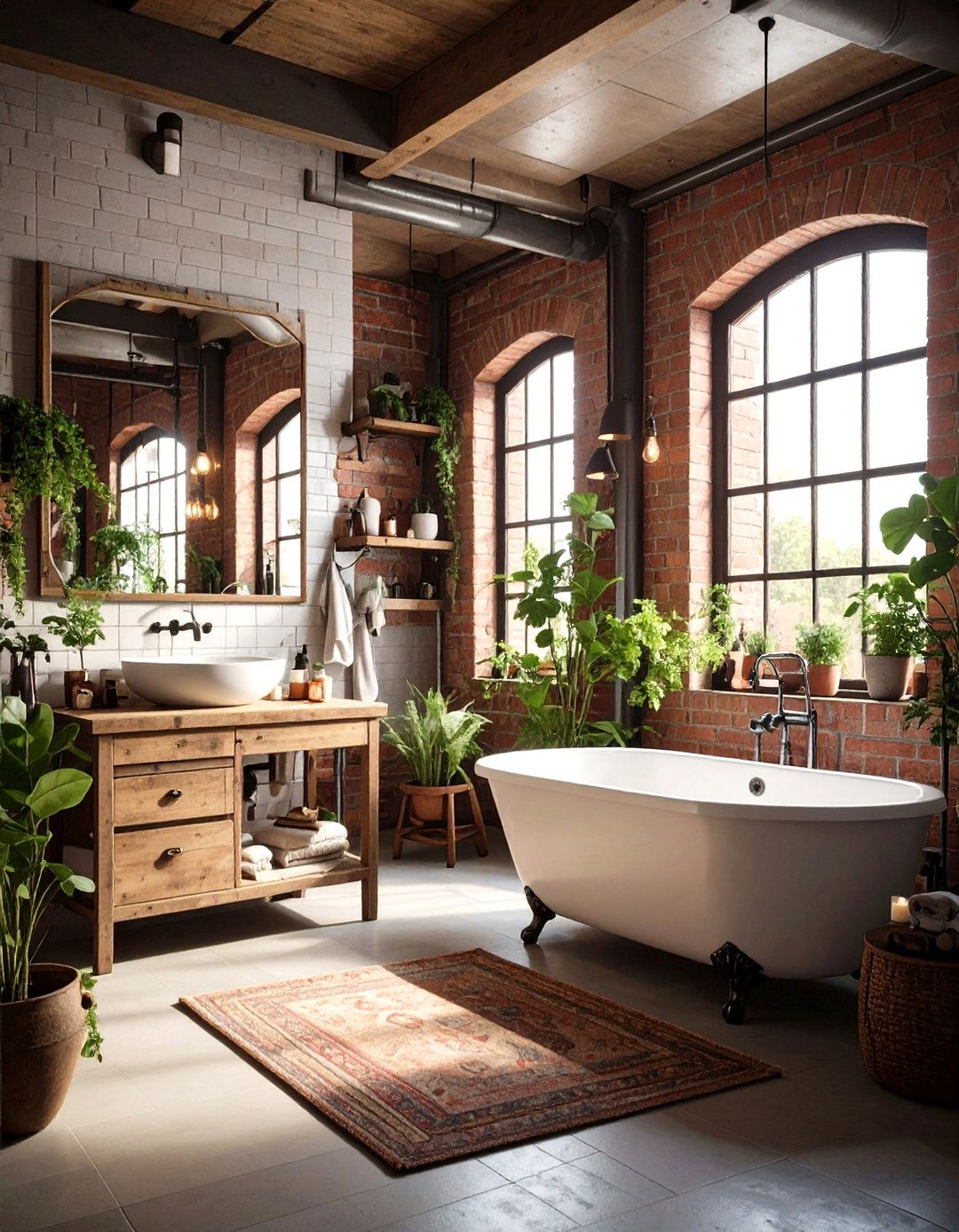 Vintage Industrial Wet Room - 20 Wet Room Ideas