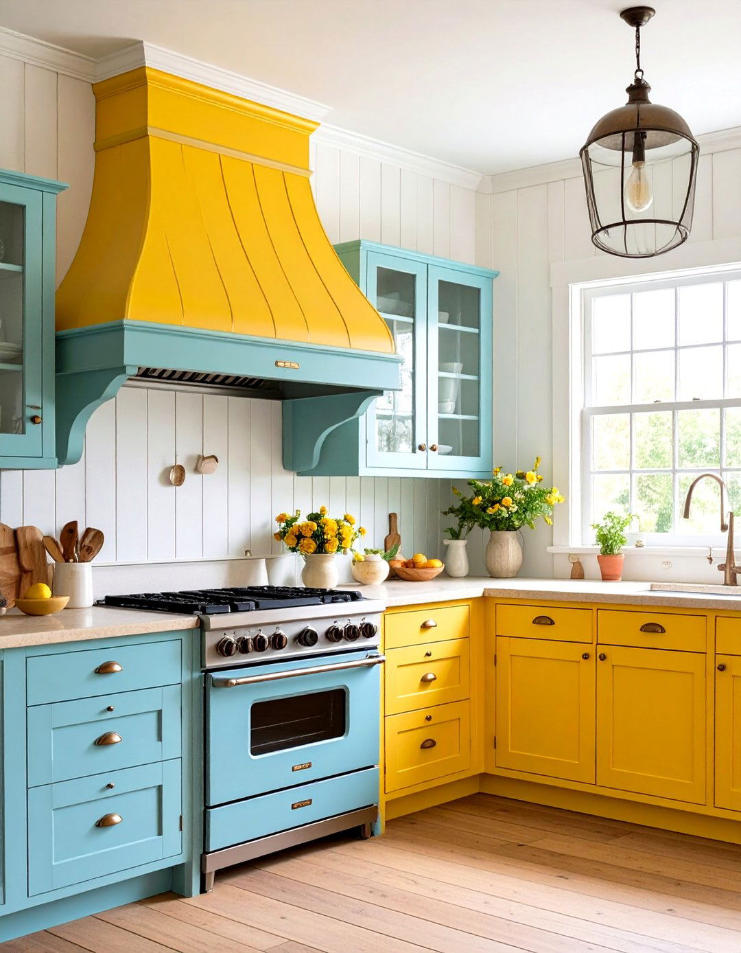 Vintage Inspired Curved Range Hood - 20 Range Hood Ideas