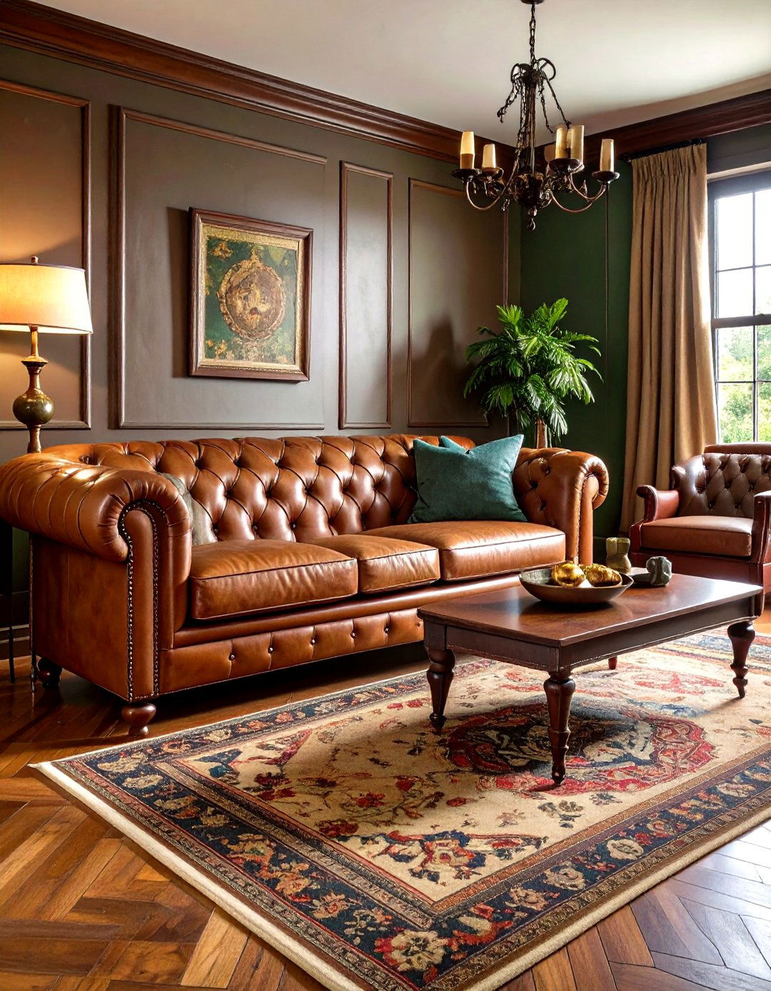Vintage Masculine Mens Living Room Character - 20 Mens Living Room Ideas