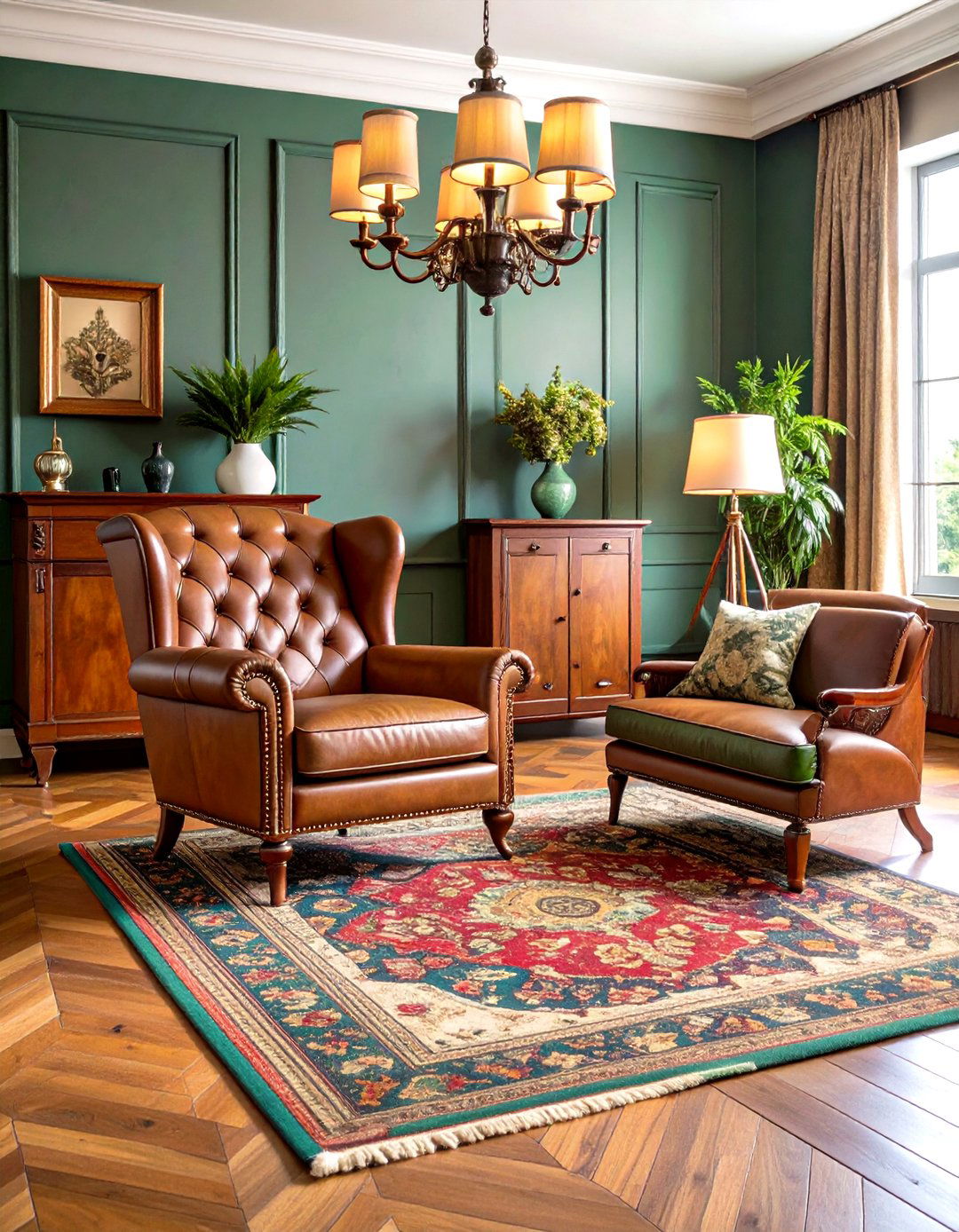 Vintage Modern Hybrid Parlor Room Style - 20 Parlor Room Ideas