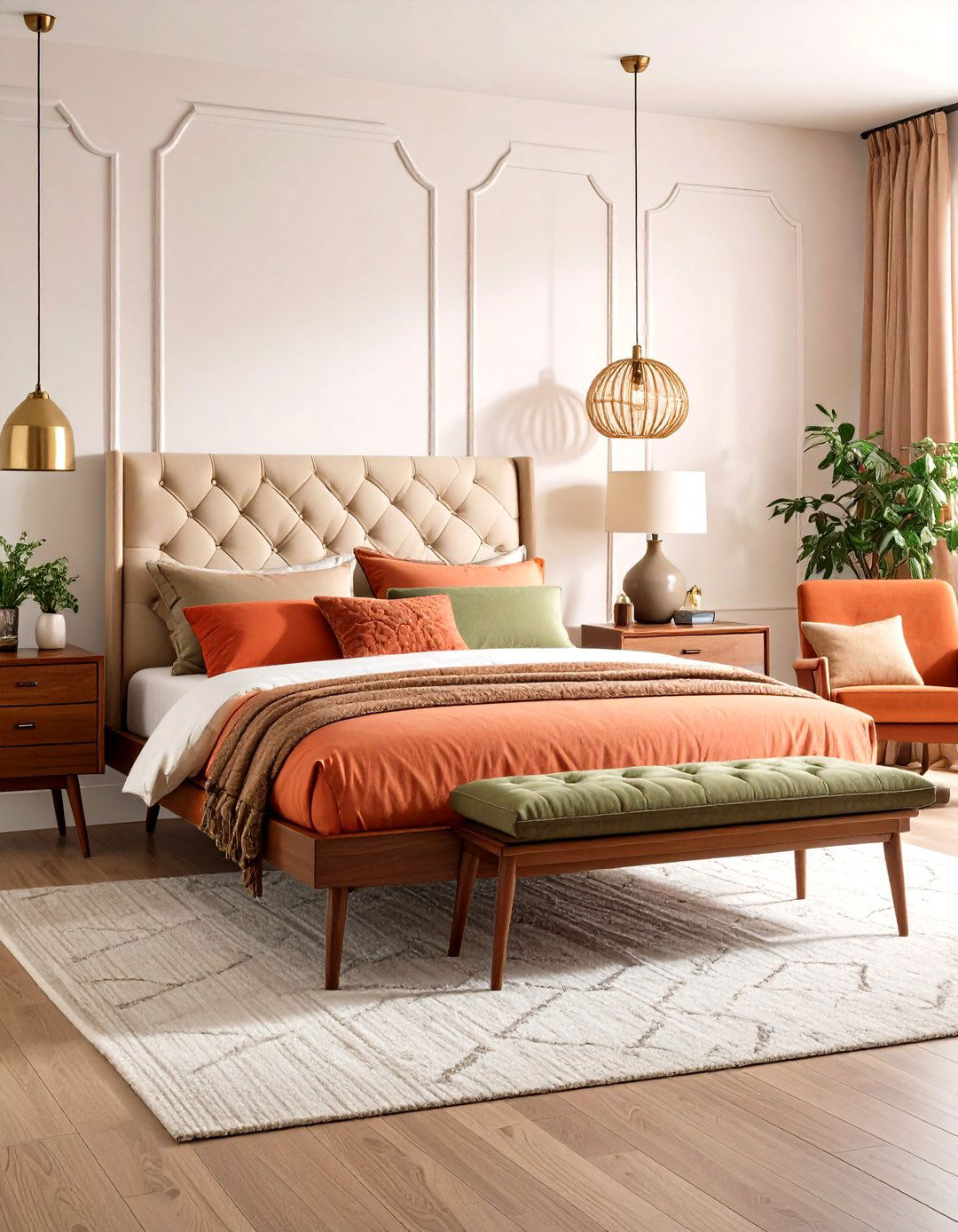Vintage Modern Primary Bedroom - 20 Primary Bedroom Ideas