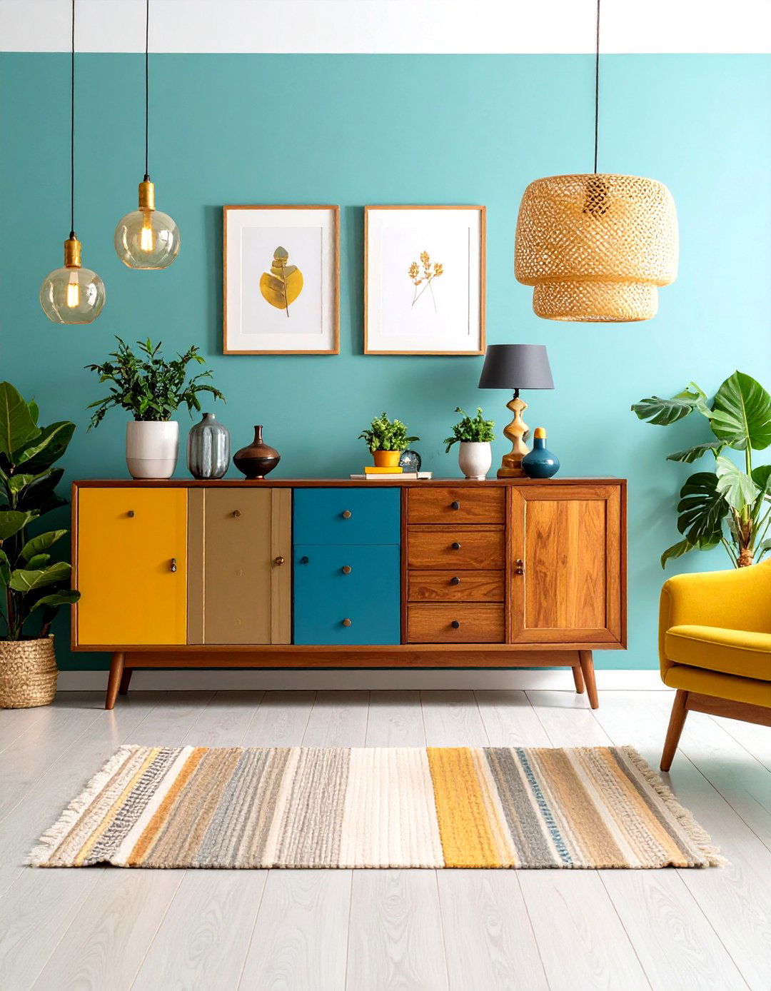 Vintage Modern Room Decorating with Curated Collections - 20 Room Decorating Ideas