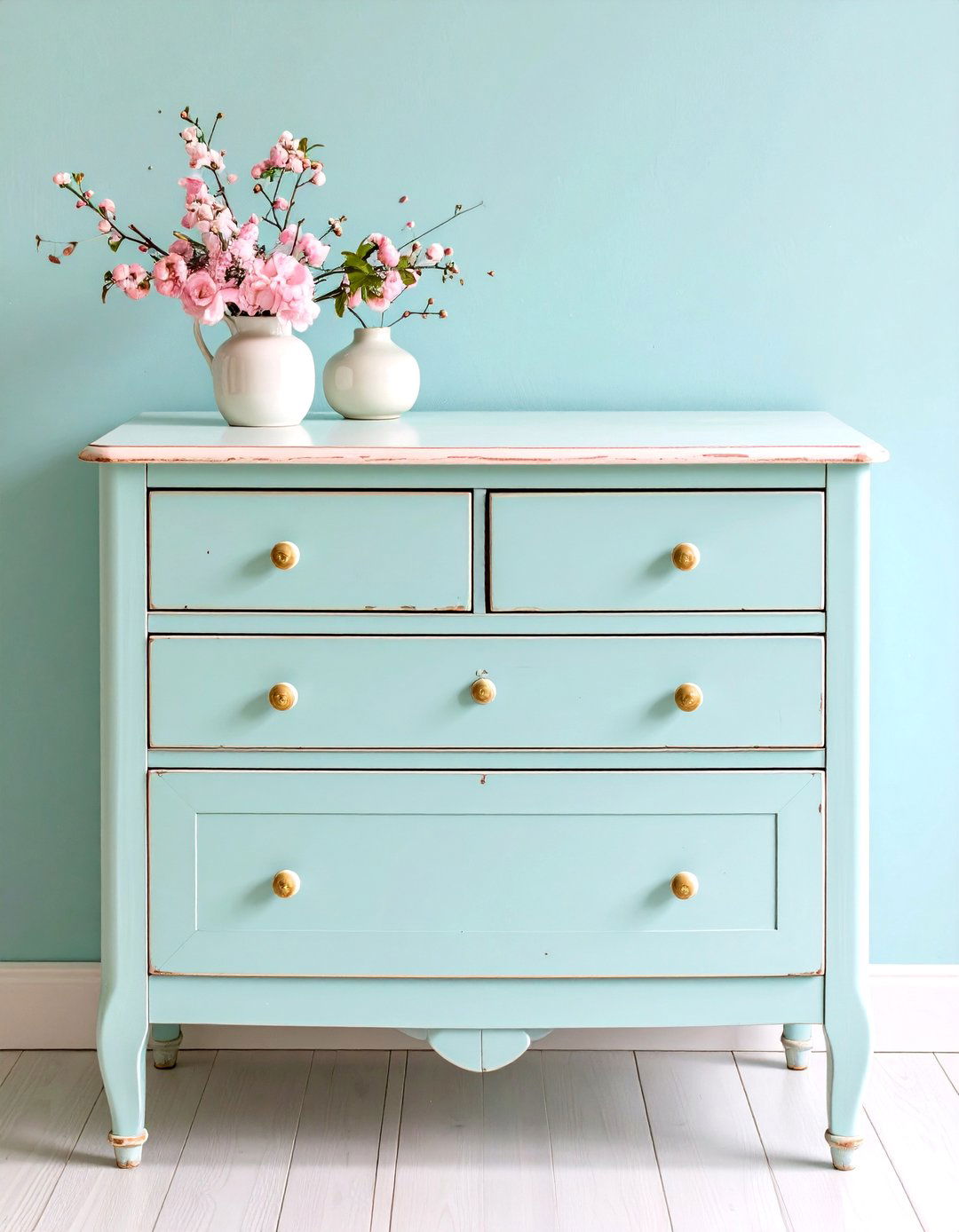 Vintage Painted Furniture - 20 Shabby Chic Bedroom Ideas