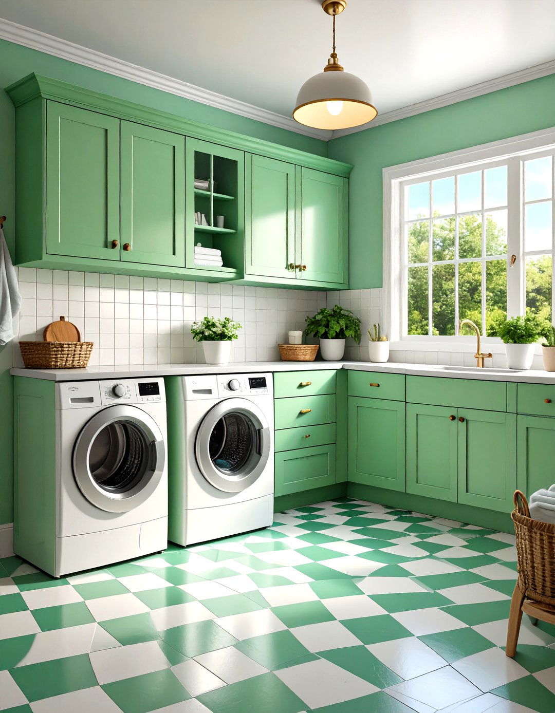 Vintage Pastel Laundry Room Retreat - 20 Laundry Room Decor Ideas