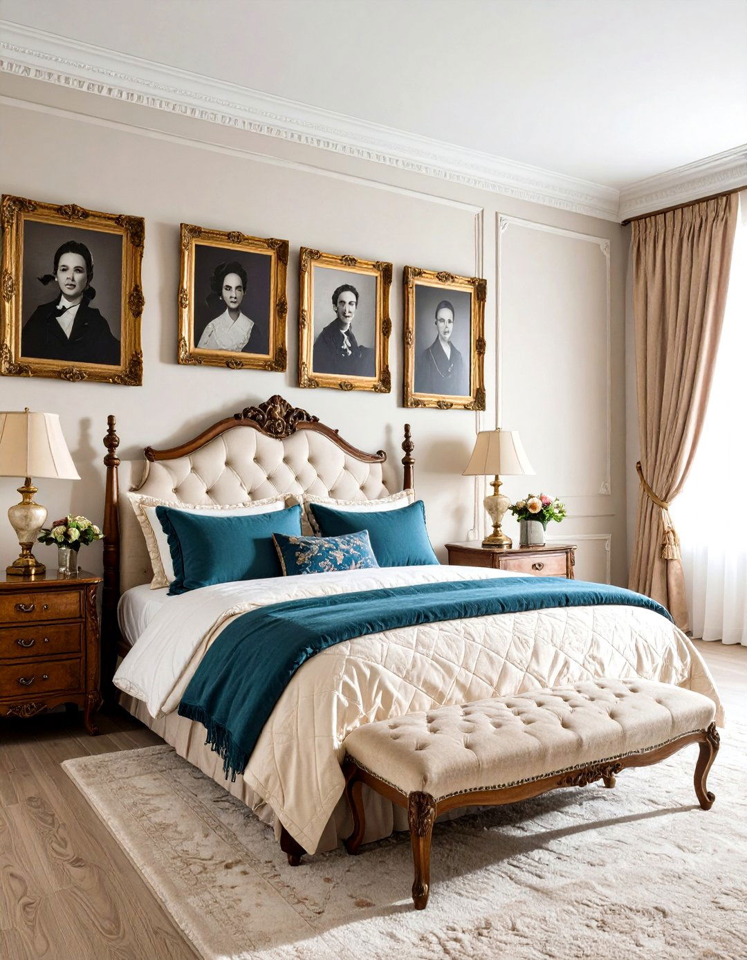 Vintage Portraits and Artwork - 20 Vampire Bedroom Ideas