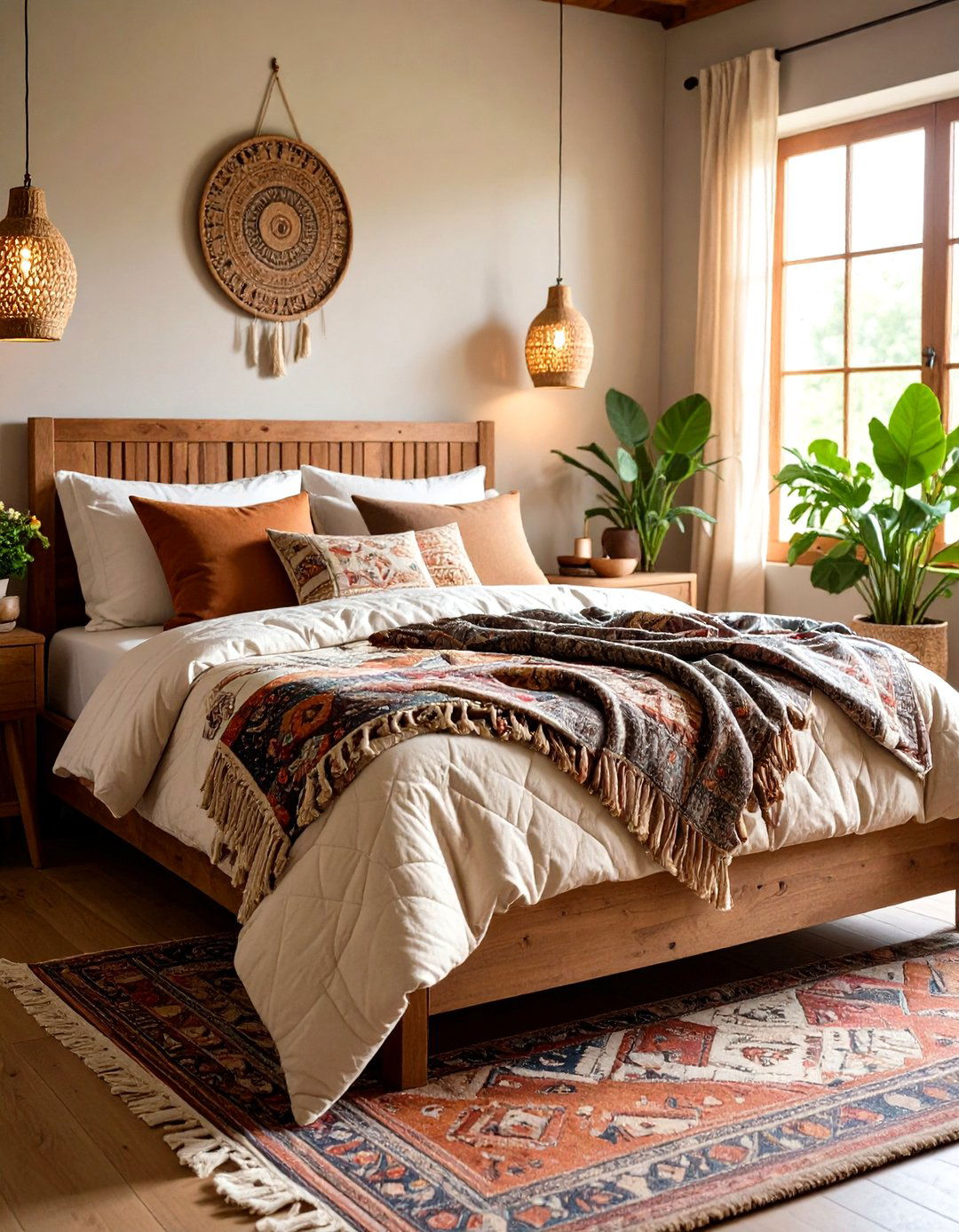 Vintage Quilts and Organic Cotton for Cozy Layers - 20 Hippie Bedroom Ideas