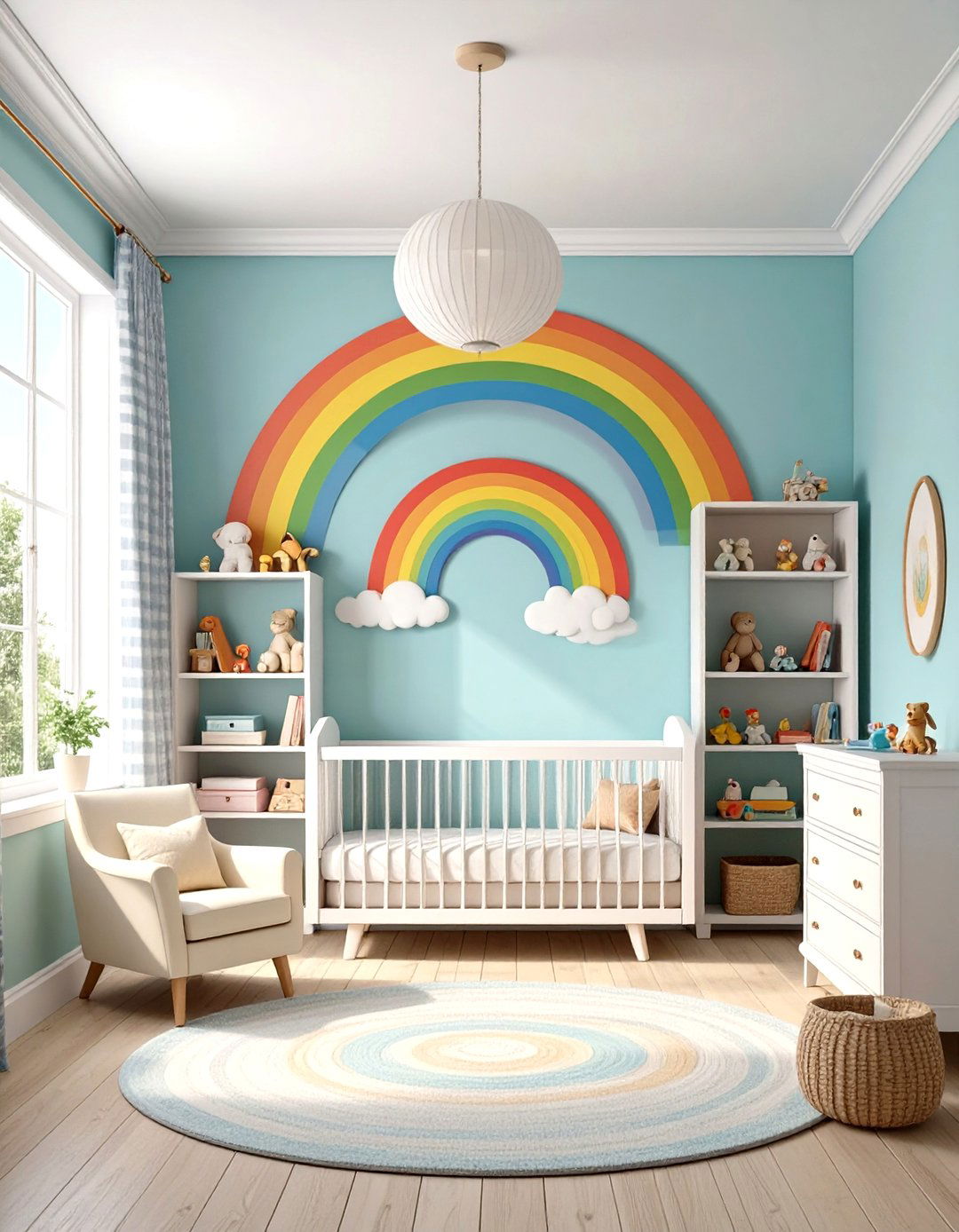 Vintage Rainbow Nursery Charm - 20 Rainbow Nursery Ideas