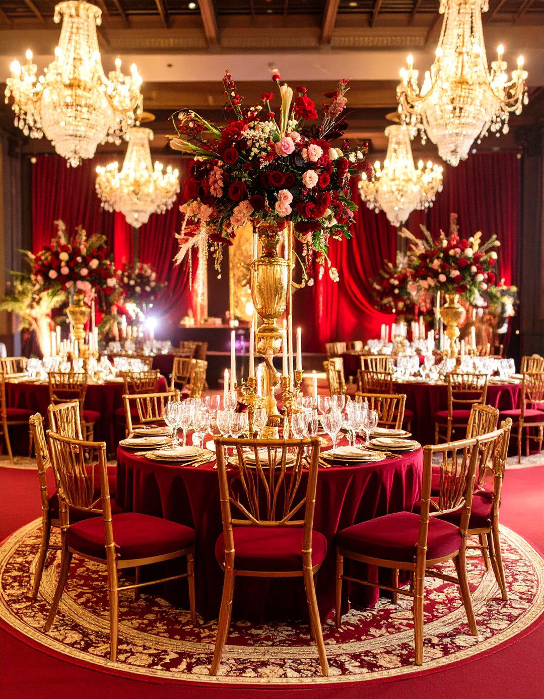 Vintage Red and Black Wedding Elegance - 20 Red and Black Wedding Ideas