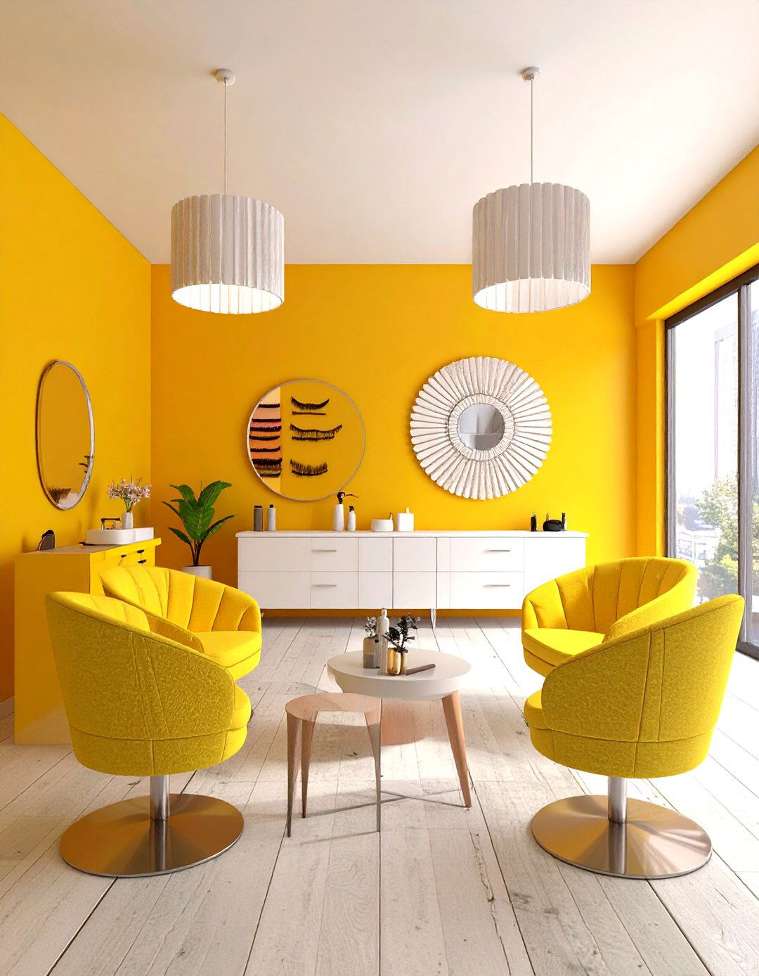 Vintage Retro Lash Room - 20 Lash Room Ideas
