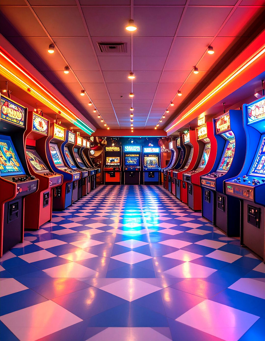 Vintage Retro Man Cave Arcade - 20 Man Cave Ideas