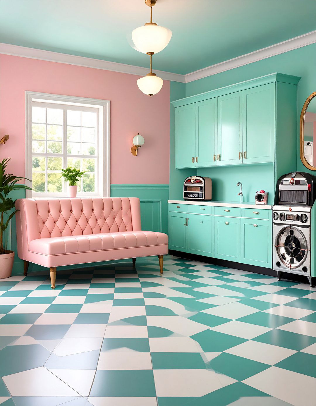 Vintage Retro Vibes - 20 Salon Interior Design Ideas