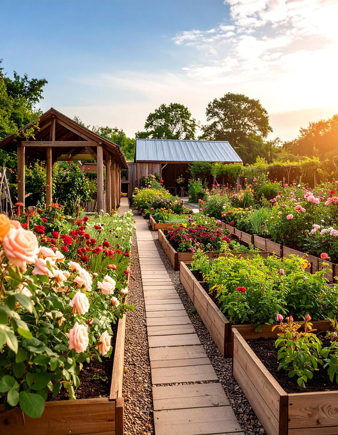 Vintage Rose Garden Marketplace - 20 Rose Garden Ideas