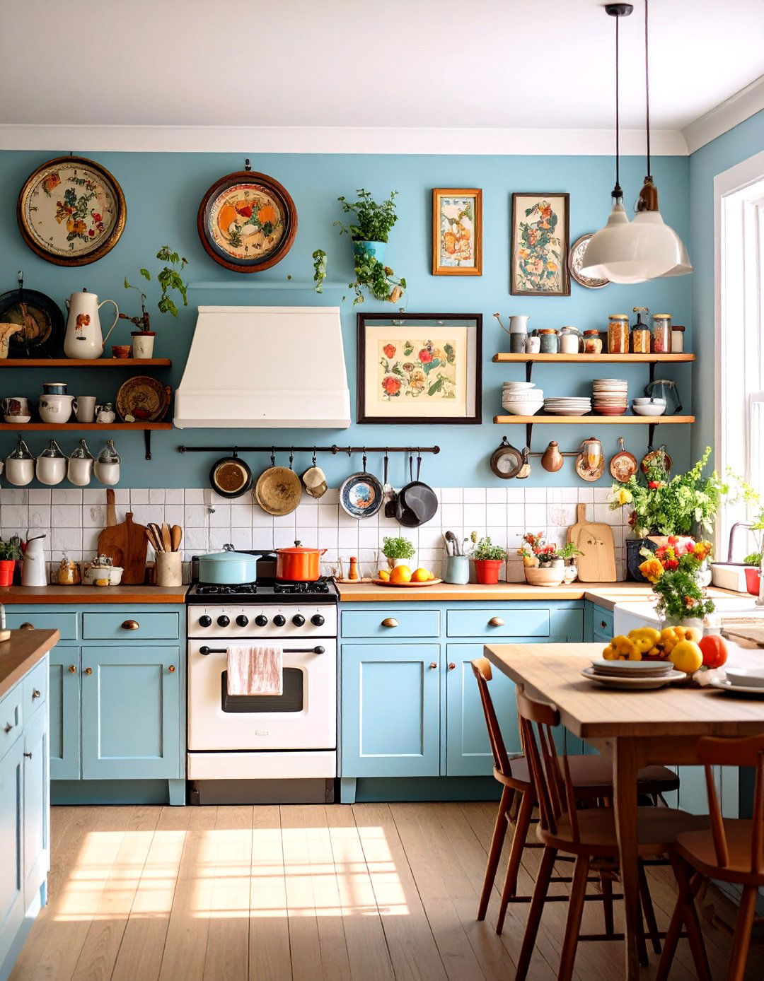 Vintage Signage and Artwork - 20 Vintage Kitchen Ideas