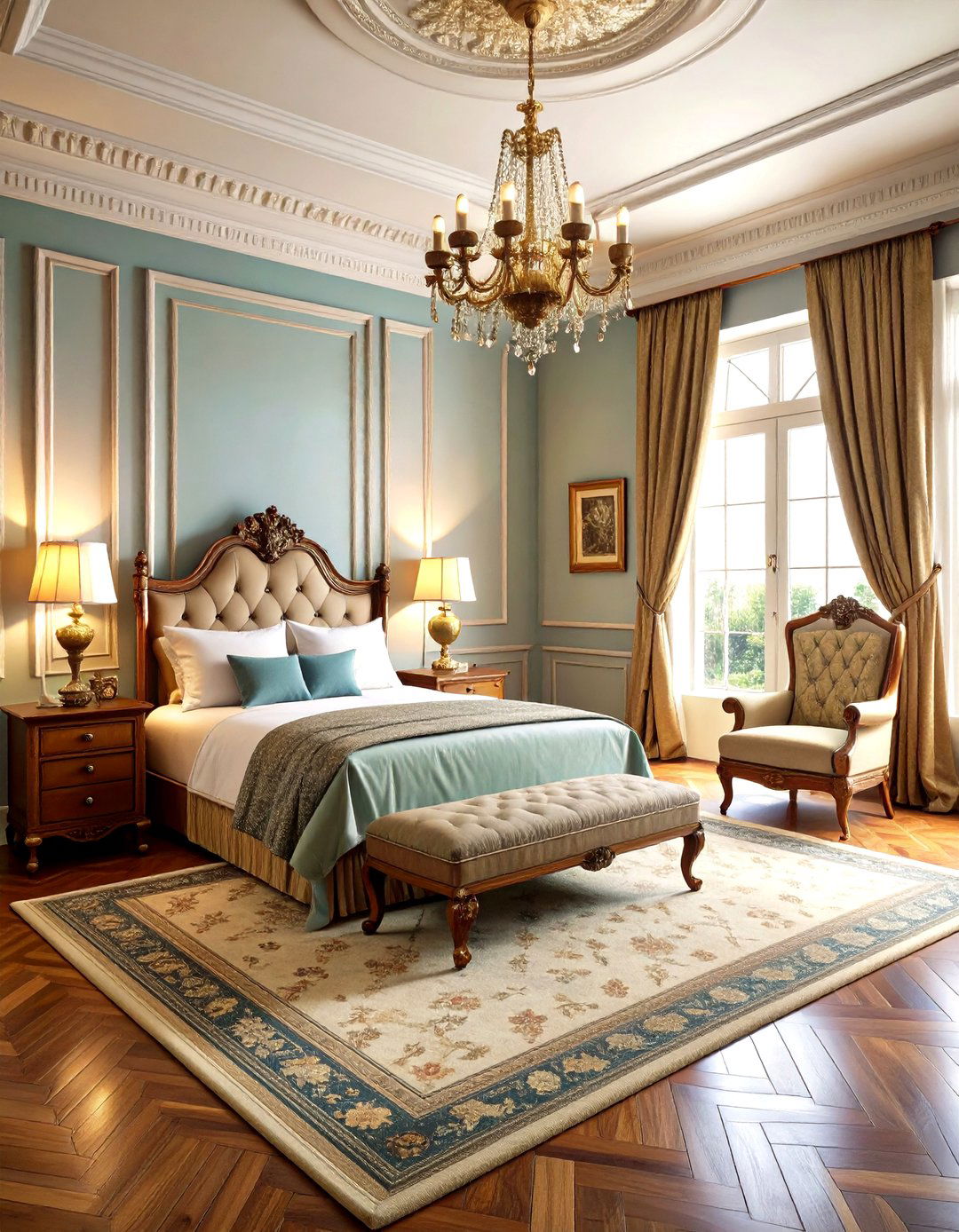 Vintage Themed Hotel Room Design with Nostalgic Character Elements - 20 Hotel Room Design Ideas