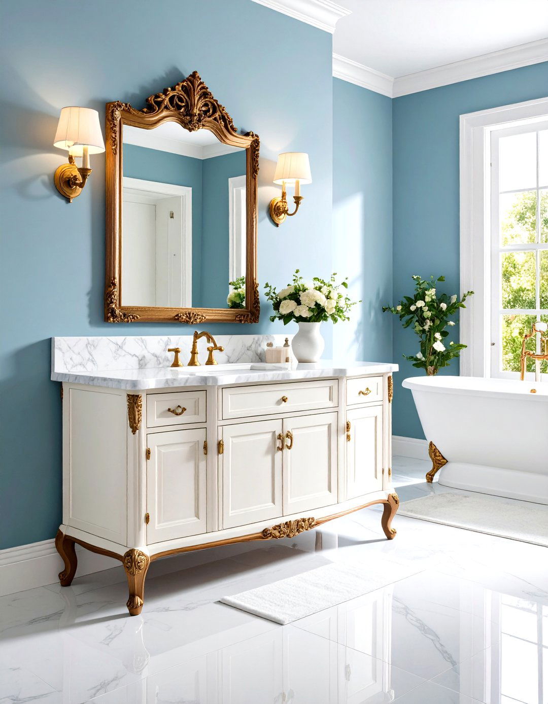 Vintage Vanity - 20 Victorian Bathroom Ideas