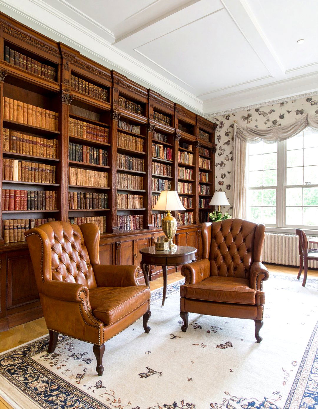 Vintage Victorian Butterfly Library - 20 Butterfly-themed Room Ideas