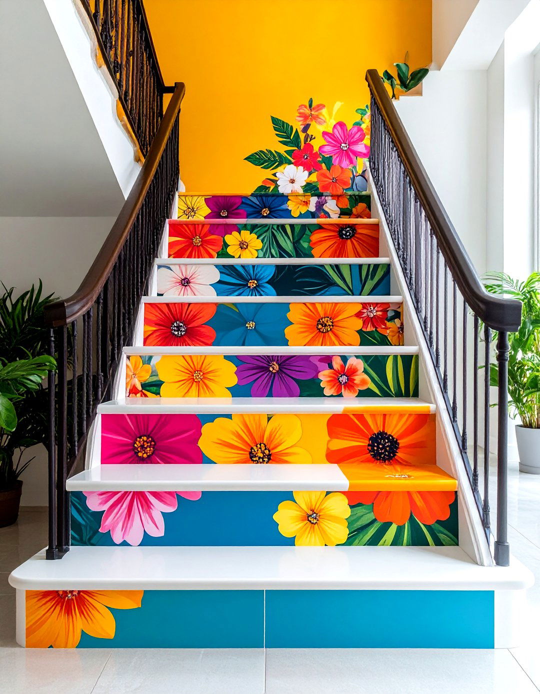 Vinyl Decals - 20 Stair Riser Ideas
