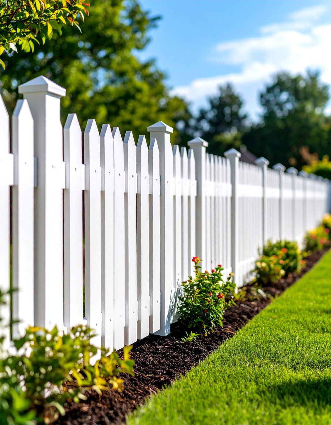 Vinyl Fence Panel Privacy Fence Ideas - 20 Cheap Privacy Fence Ideas