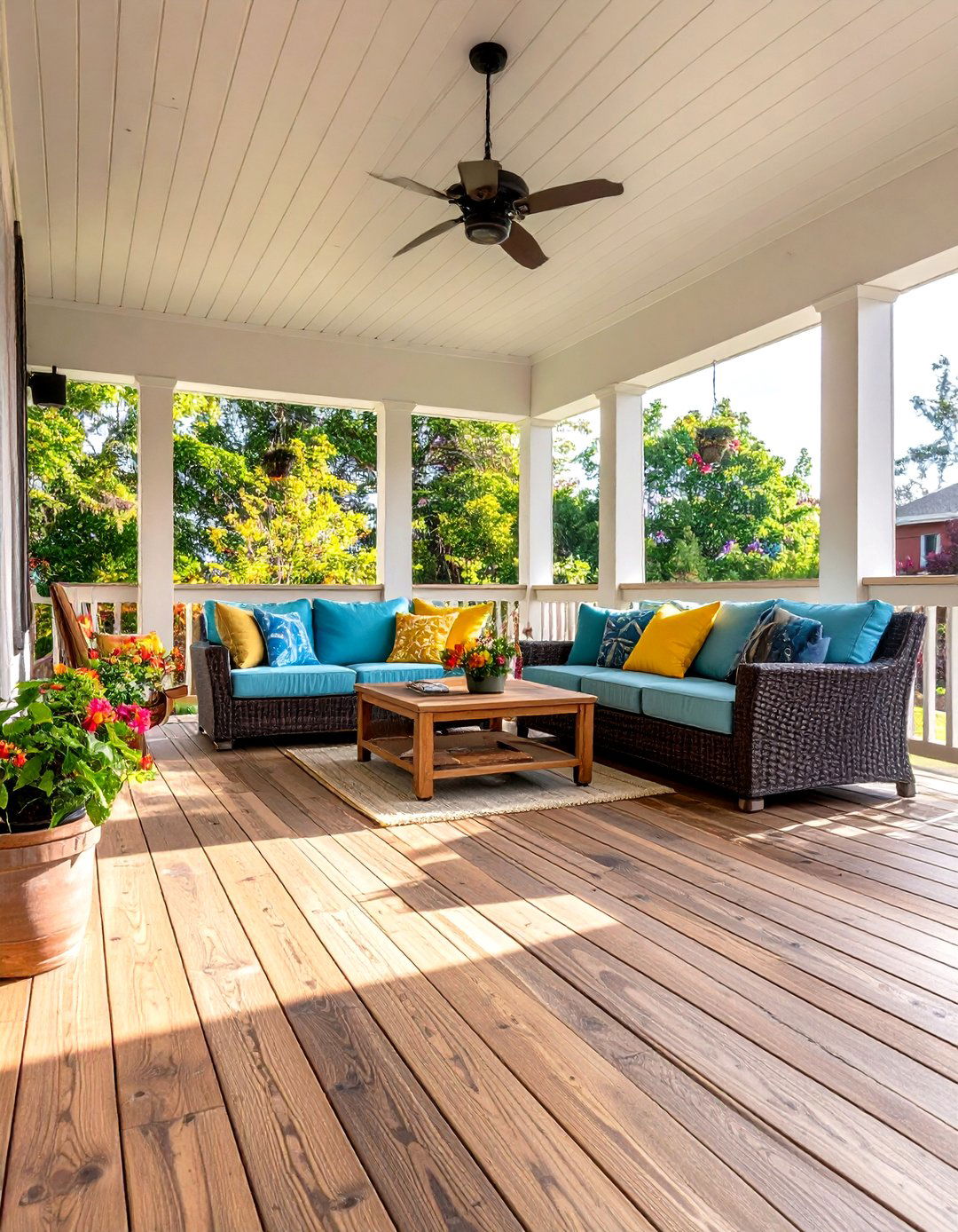 Vinyl Porch Flooring - 20 Porch Flooring Options