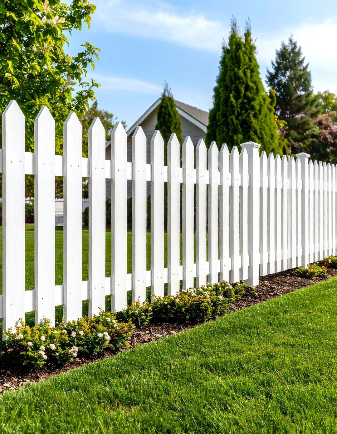 Vinyl Privacy Fence - 20 Privacy Fence Ideas