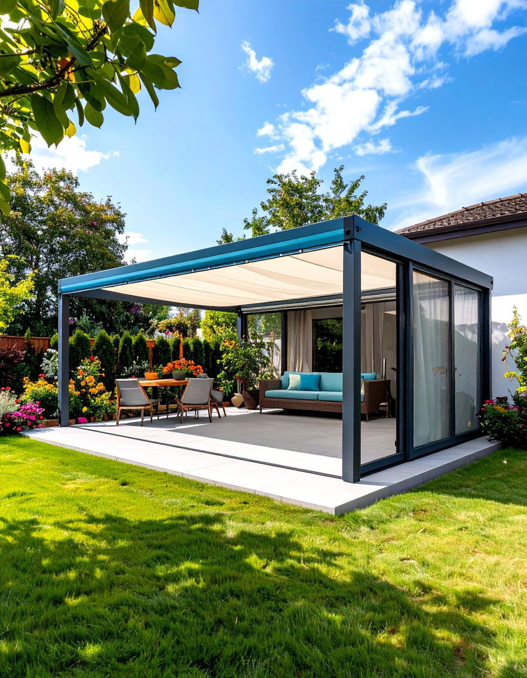 Vinyl Roll Up Patio Enclosure - 20 Patio Enclosure Ideas