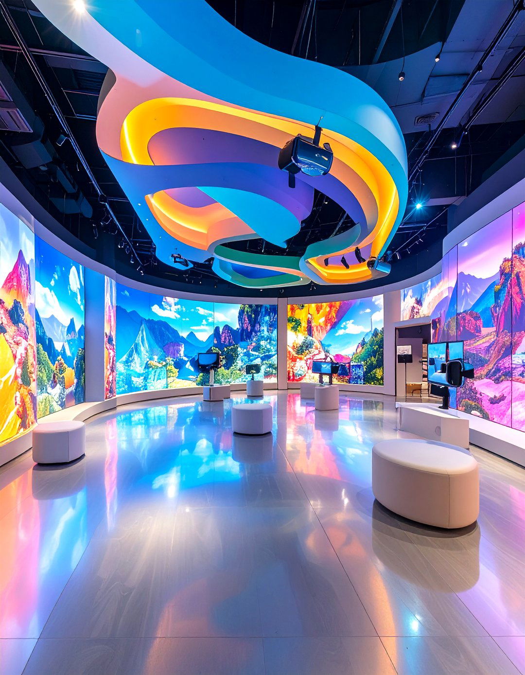 Virtual Reality Interactive Mural - 20 Interactive Murals