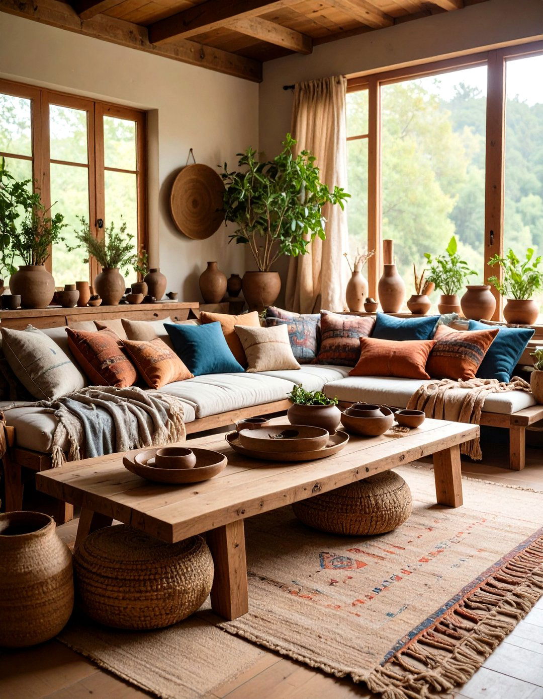 Wabi Sabi Aesthetic - 20 Stair Landing Ideas