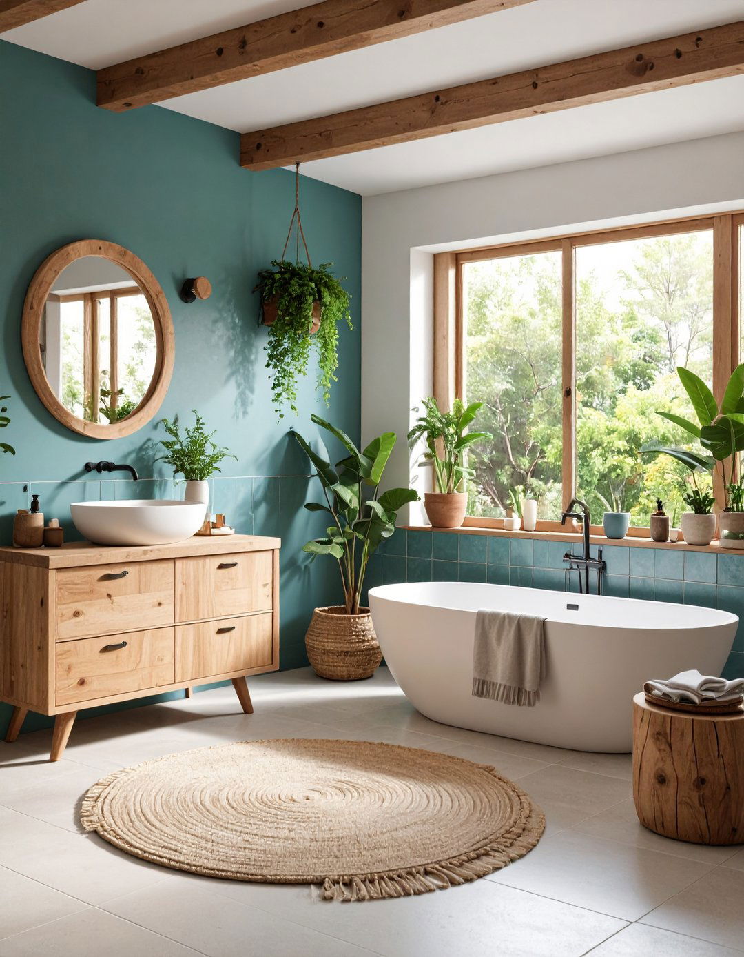Wabi Sabi Touches - 20 Scandinavian Bathroom Ideas
