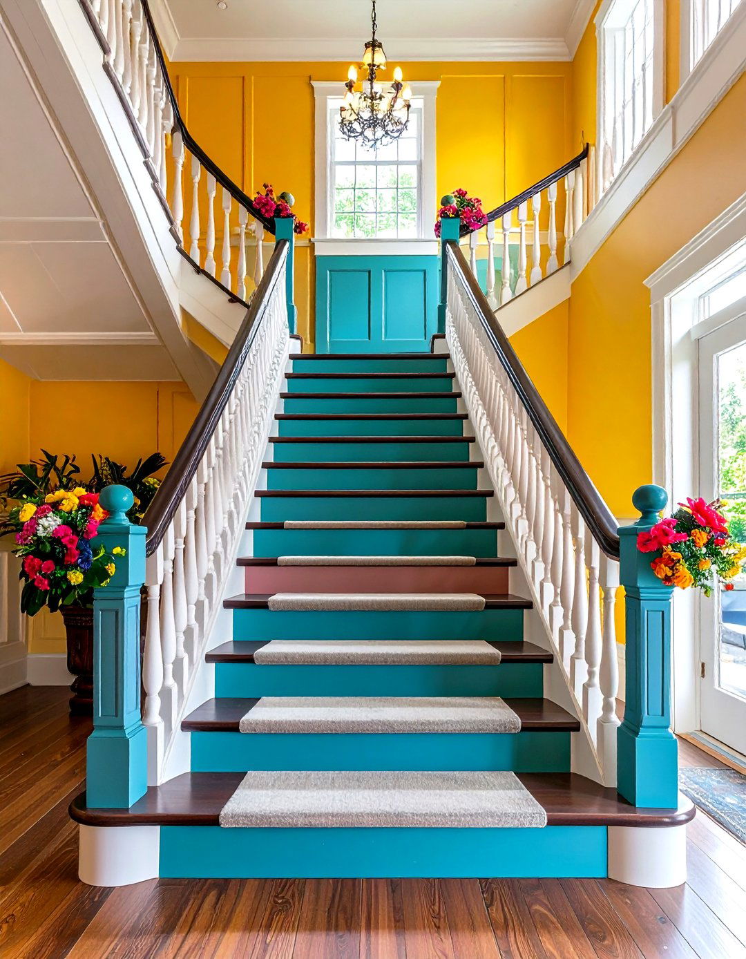 Wainscoting Panels - 20 Stair Riser Ideas