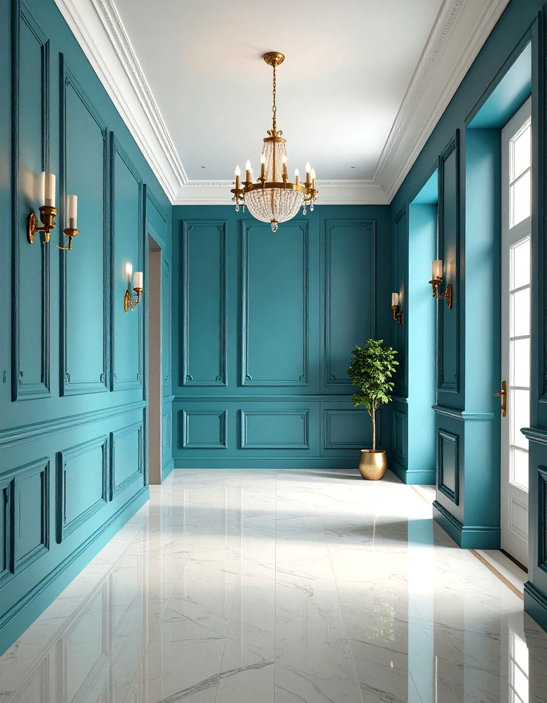 Wainscoting Wall Trim Panels - 20 Wall Trim Ideas