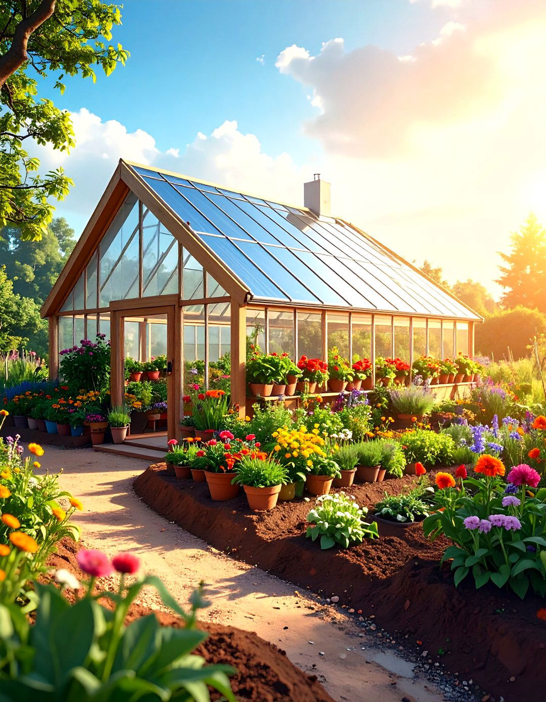 Walipini In Ground Greenhouse for Extreme Climates - 20 Greenhouse Ideas