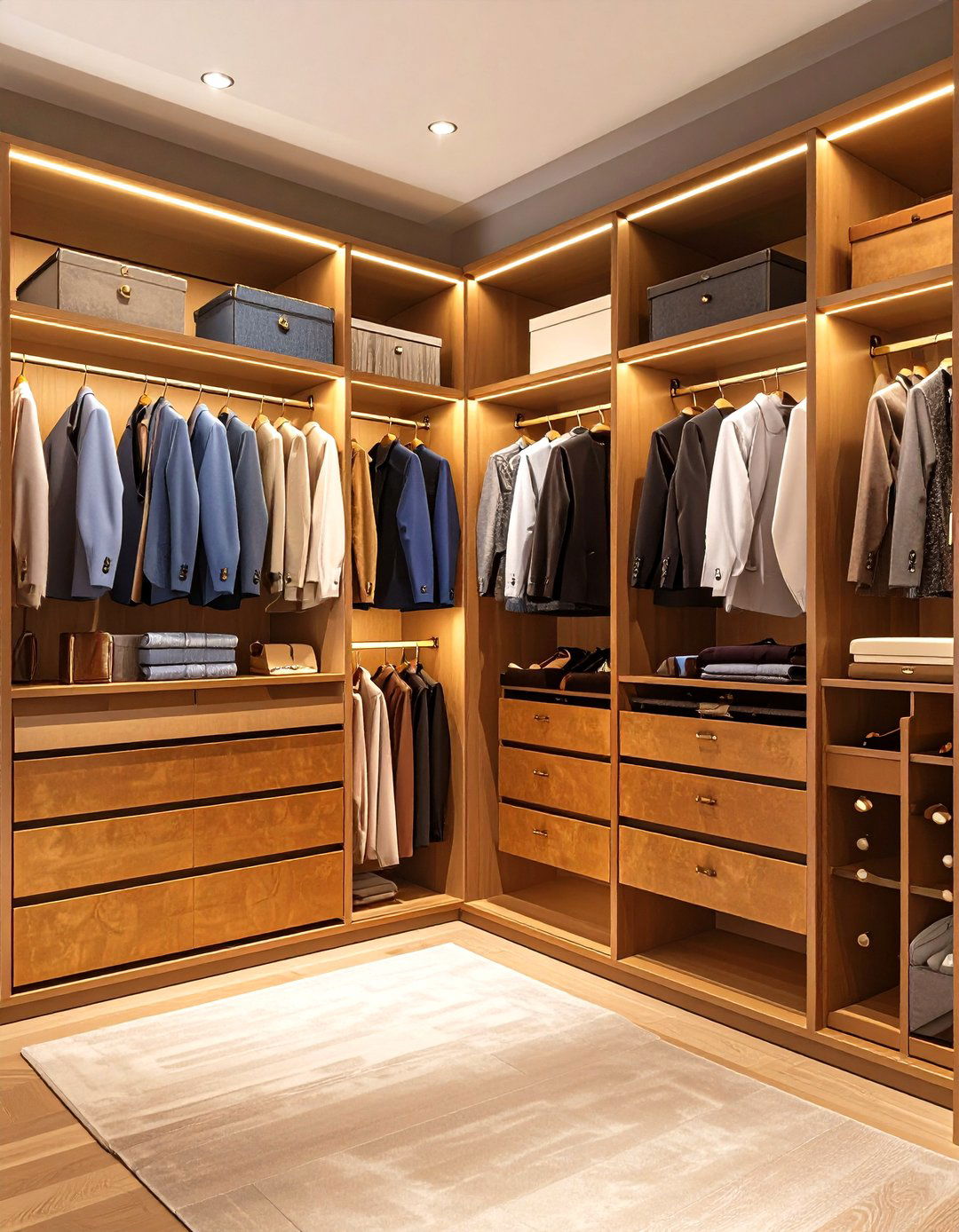 Walk In Closet Garage Conversion for Wardrobe Bliss - 20 Garage Conversion Ideas