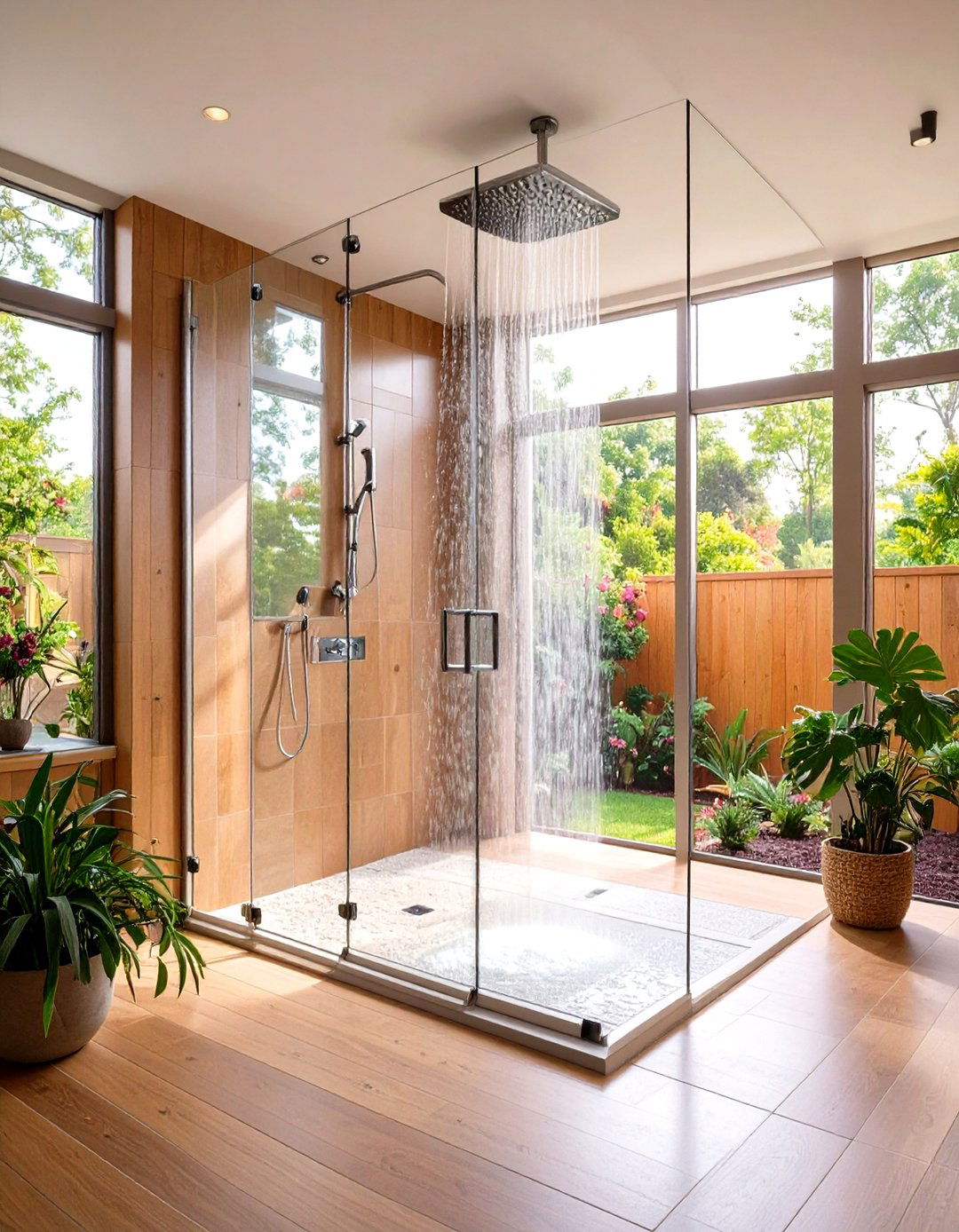 Walk In Rainfall Shower - 20 Spa Like Bathroom Ideas