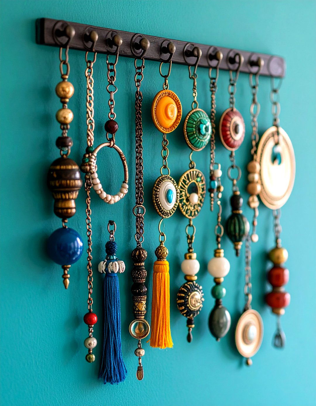 Wall Hook Jewelry Storage Displays - 20 Jewelry Storage Ideas