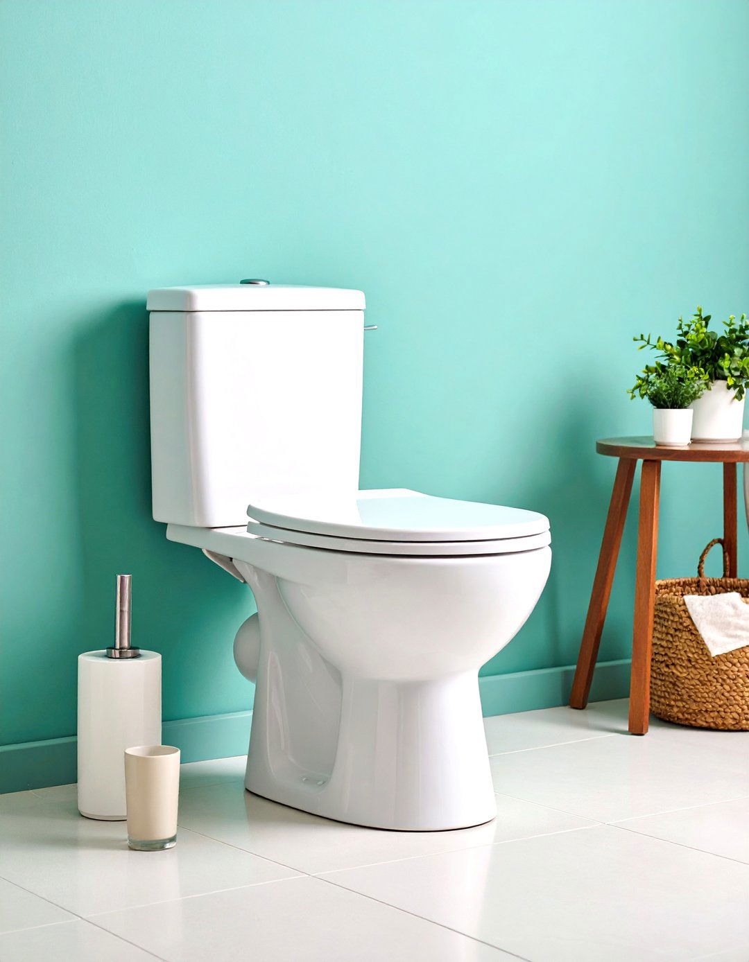 Wall Hung WC to Free the Floor - 20 Downstairs Toilet Ideas