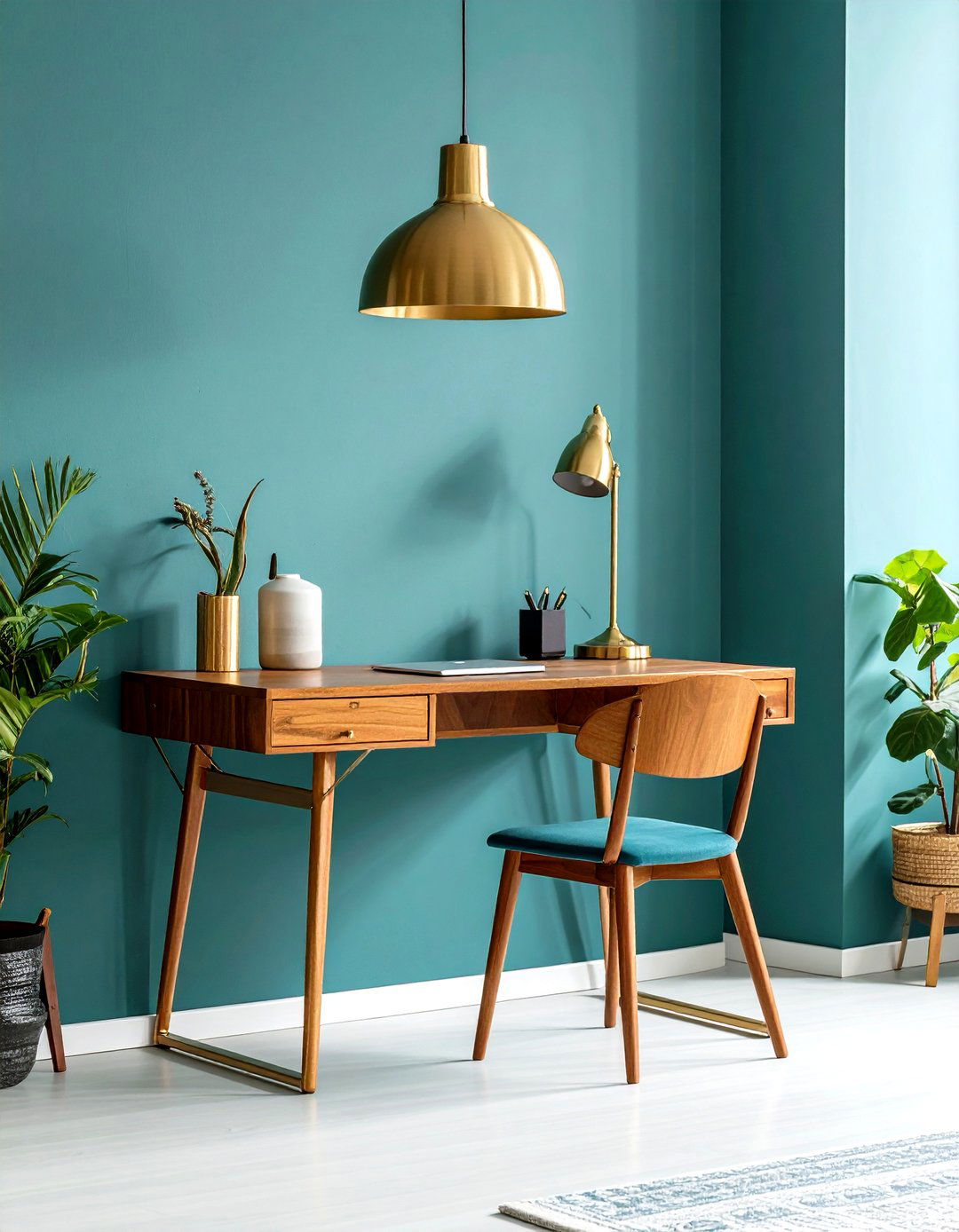 Wall Mounted Drop Leaf Desk - 20 Studio Furniture Ideas