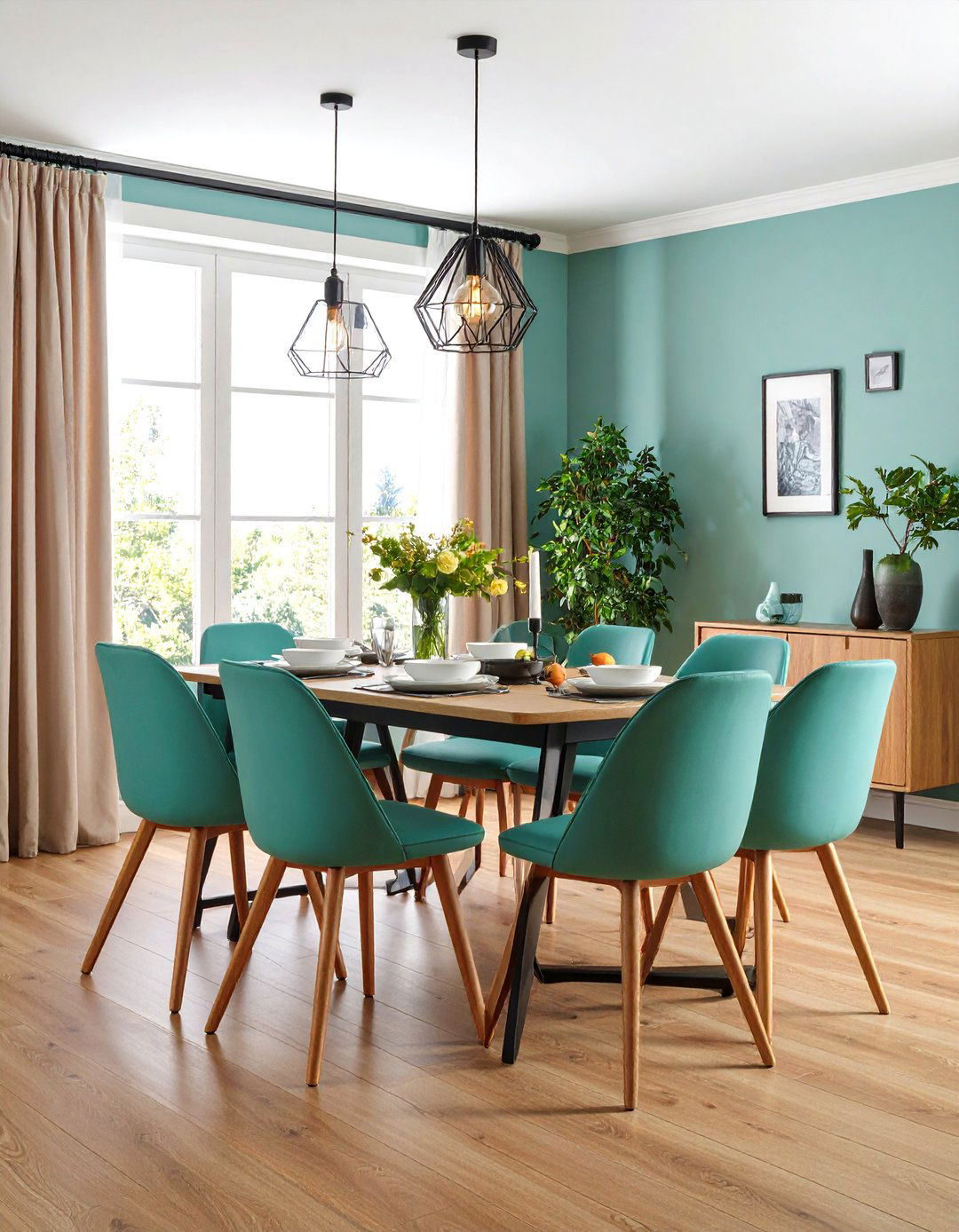 Wall Mounted Folding Tables - 20 Small Dining Room Ideas