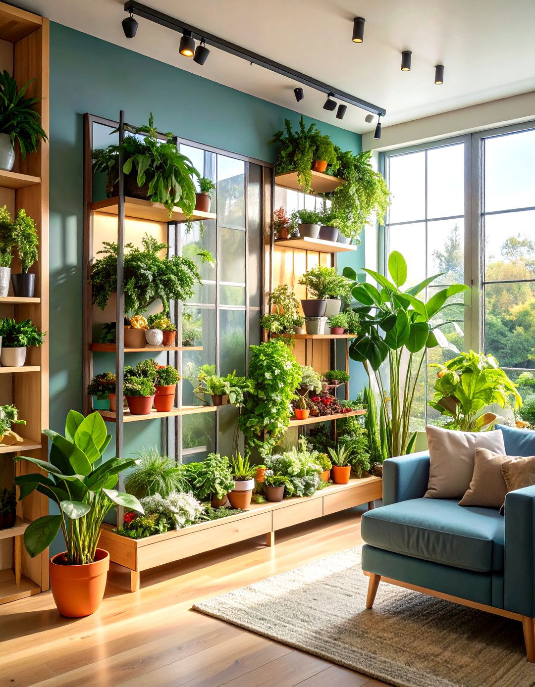 Wall Mounted Indoor Greenhouse - 20 Indoor Greenhouse Ideas