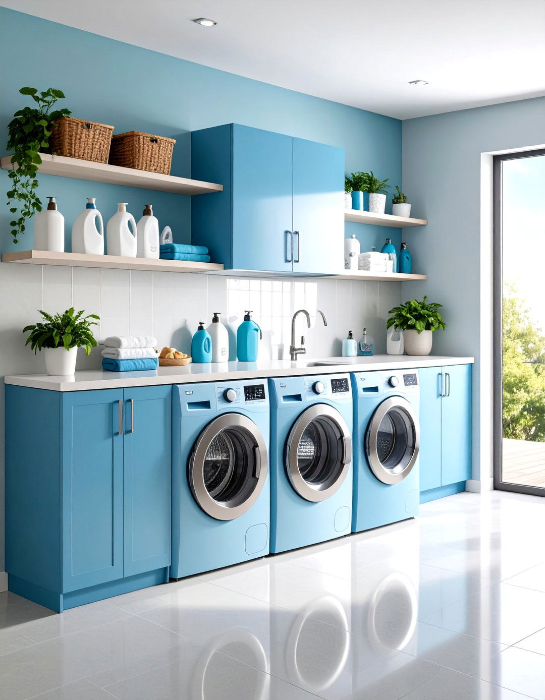 Wall Mounted Laundry Detergent Storage Dispenser Station - 20 Laundry Detergent Storage Ideas