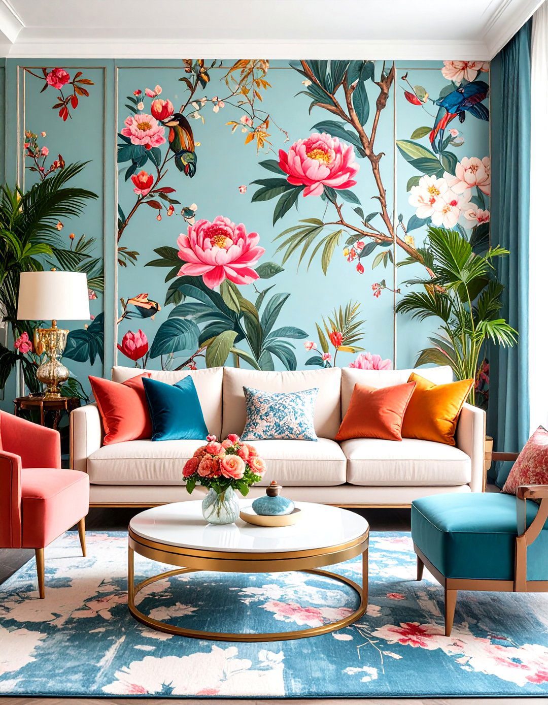 Wallpaper Maximalist Living Room Design - 20 Maximalist Living Room Design Ideas