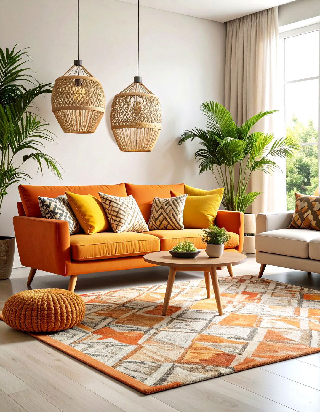 Warm Hues and Vibrant Patterns - 20 Bohemian Tropical Bohemian Decor Ideas