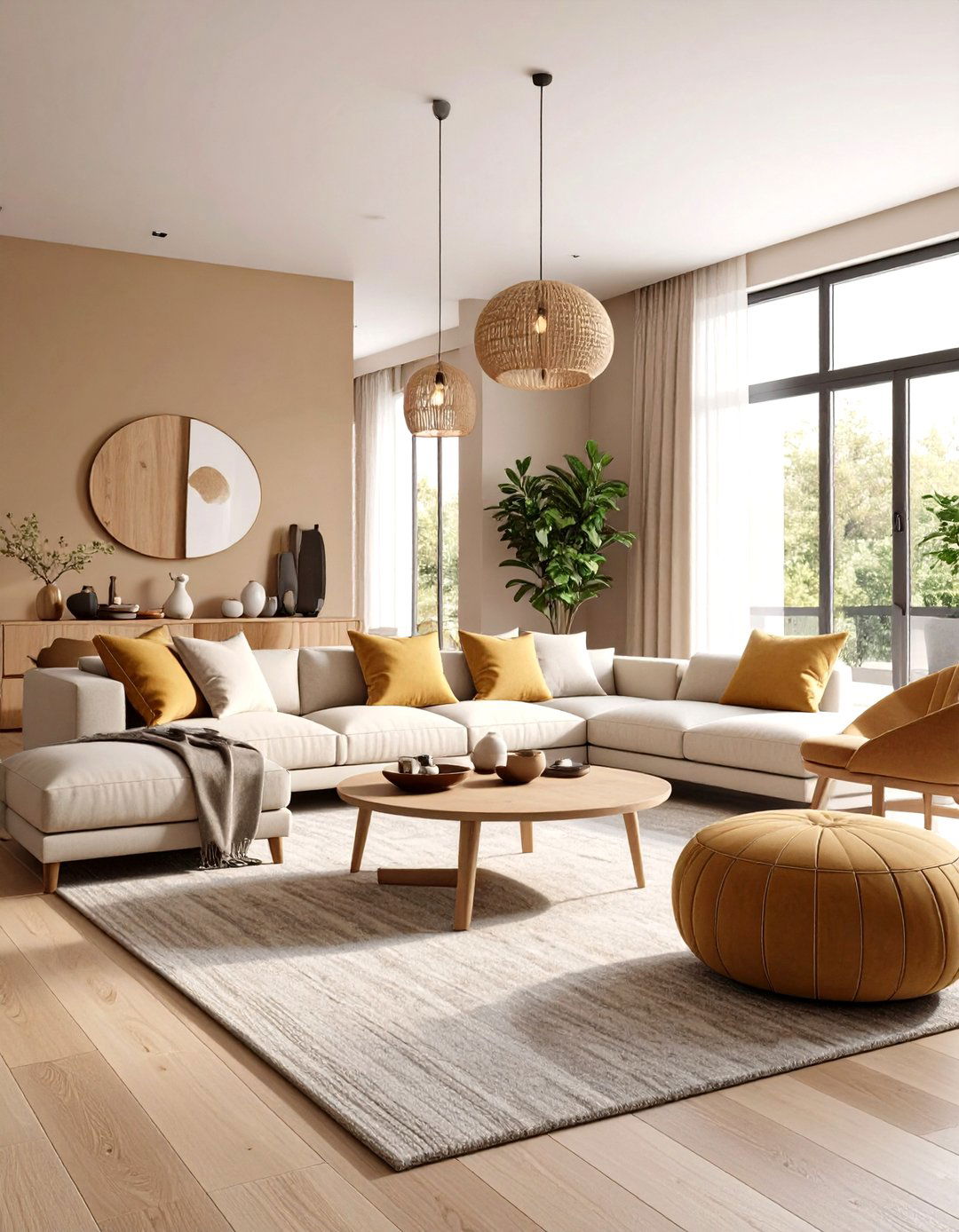 Warm Neutral Minimalist Interior Design with Earthy Tones - 20 Minimalist Interior Design Ideas