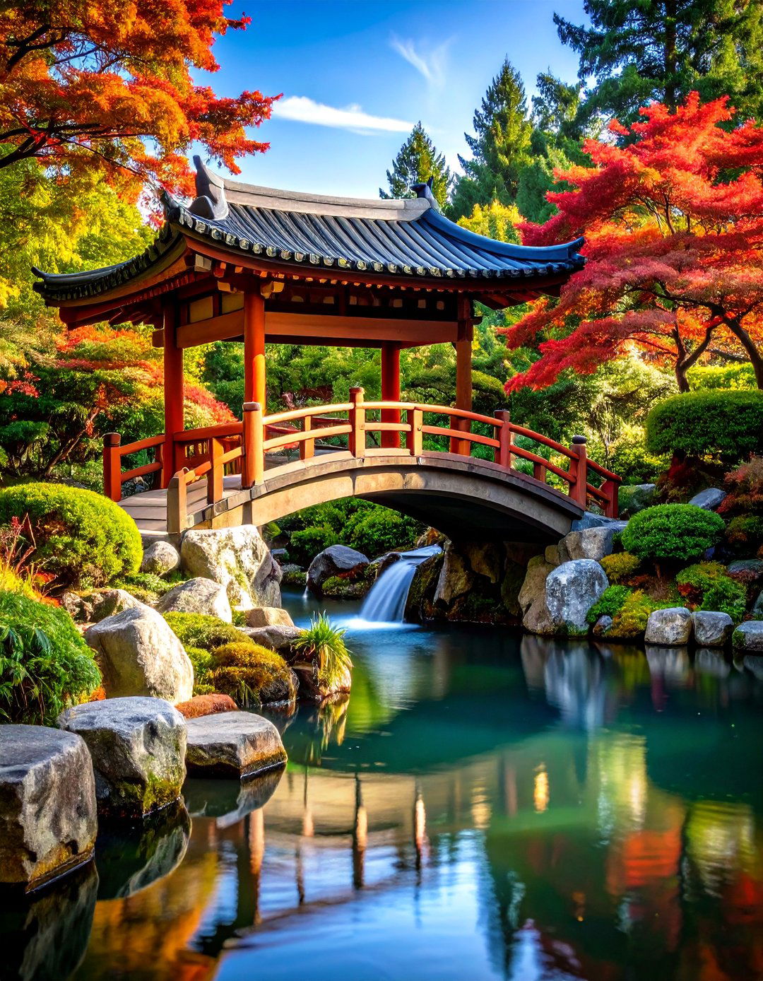 Water Feature Japanese Garden Gate - 20 Japanese Garden Gate Design Ideas