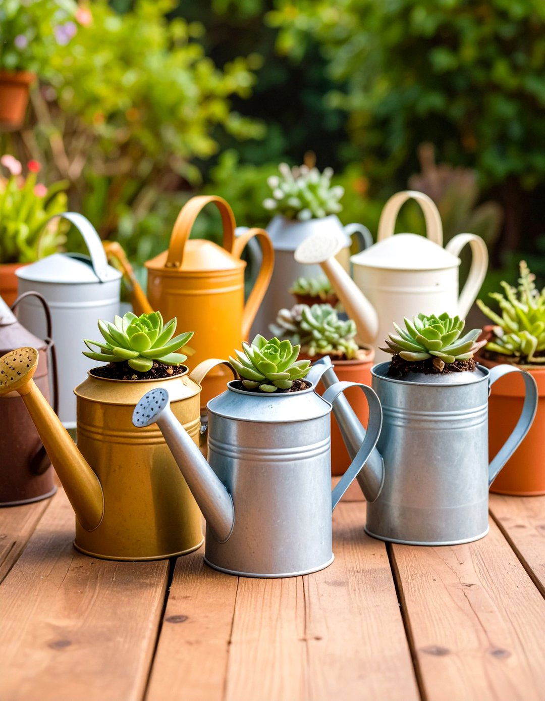Watering Can Collection - 20 Vintage Garden Ideas