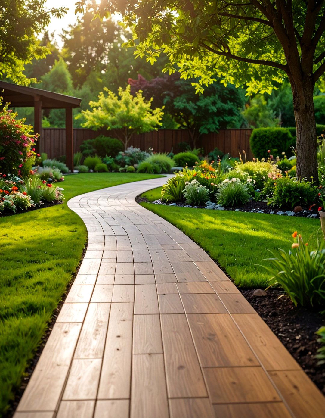 Weather Resistant Composite Walkway for All Climates - 20 Composite Walkway Ideas