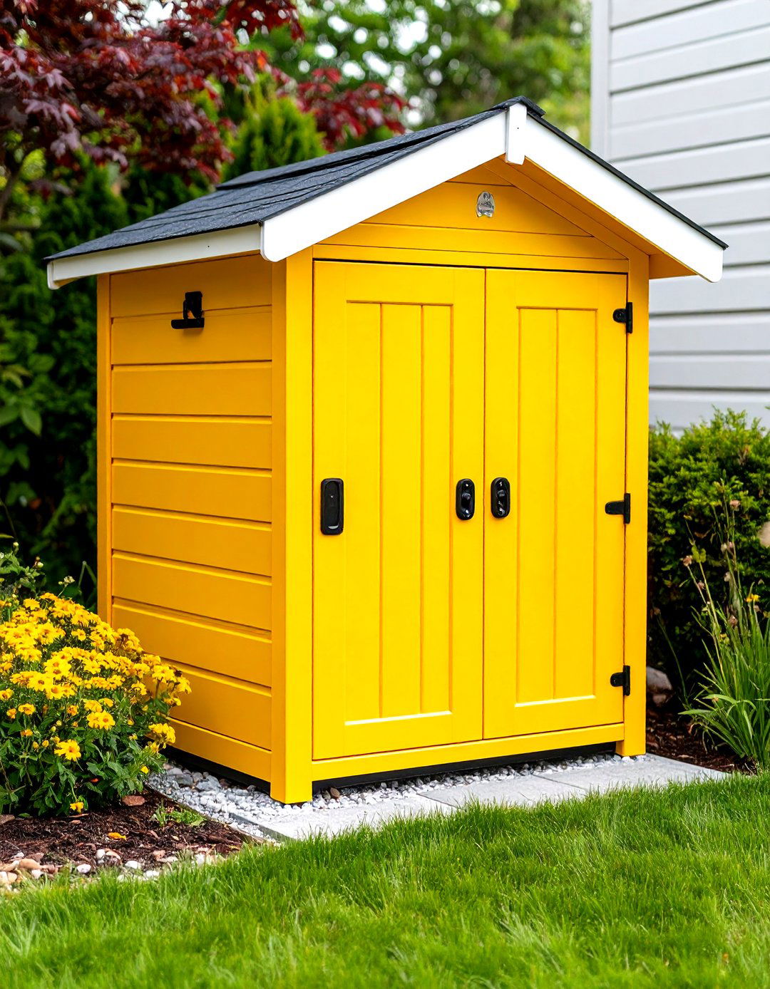 Weather Resistant Outdoor Toy Storage Locker - 20 Outdoor Toy Storage Ideas