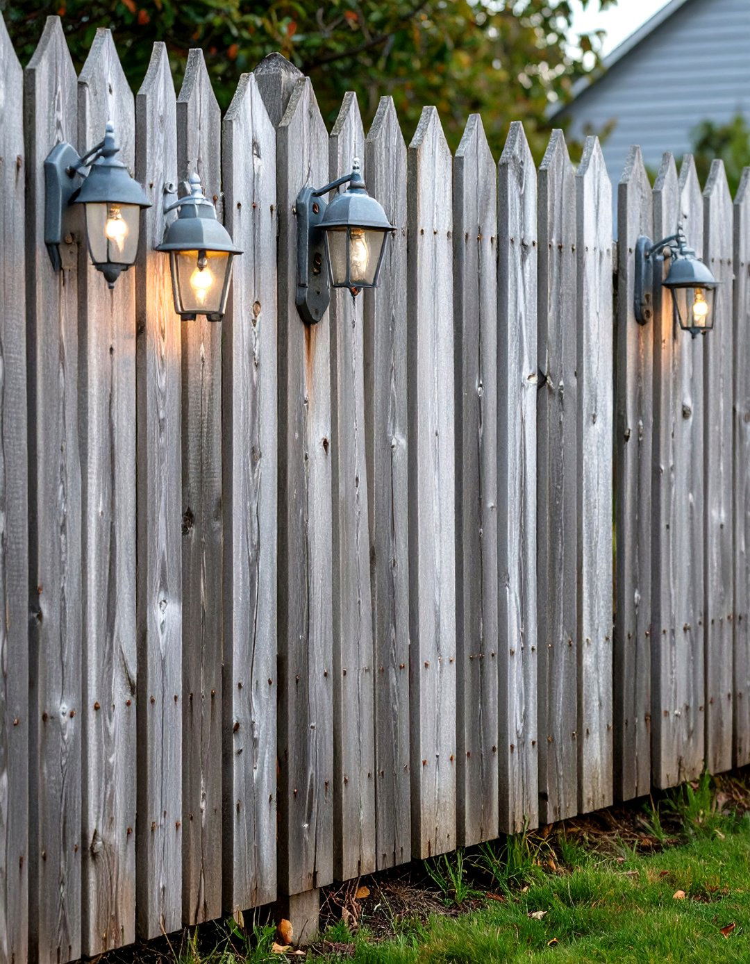 Weathered Driftwood Gray Fence for Coastal Rustic - 20 Fence Paint Colours