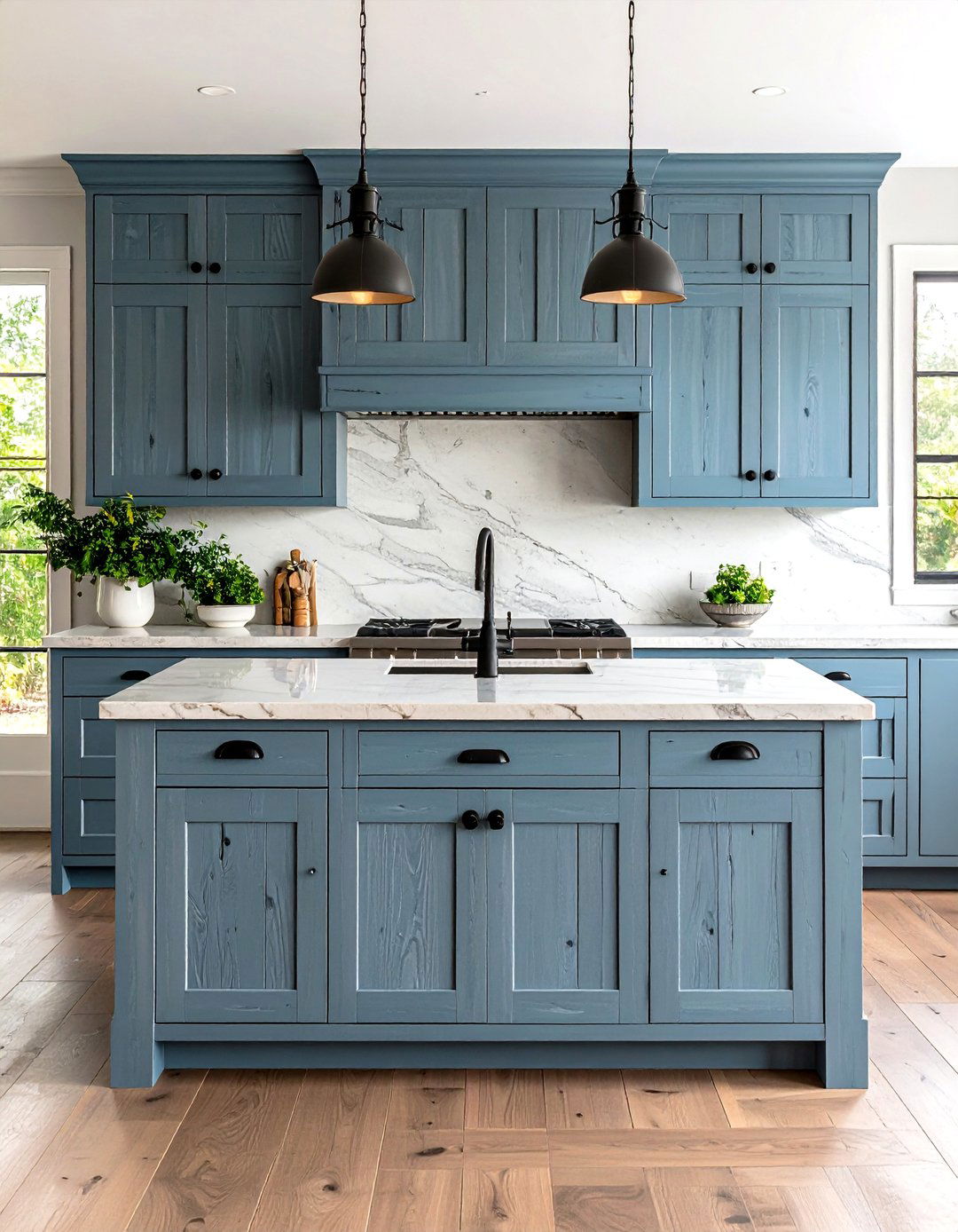 Weathered Farmhouse Gray Cabinets with Rustic Charm - 20 Farmhouse Kitchen With Gray Cabinets Ideas