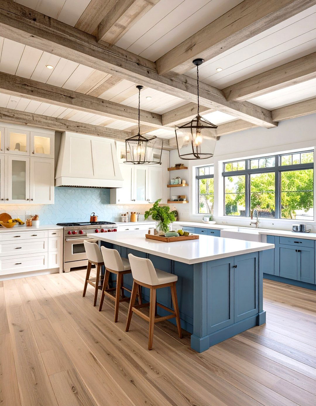 Weathered Wood Ceiling Kitchen Ideas - 20 Wood Ceiling Kitchen Ideas